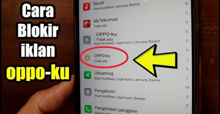 Cara Menghilangkan Iklan di HP Oppo