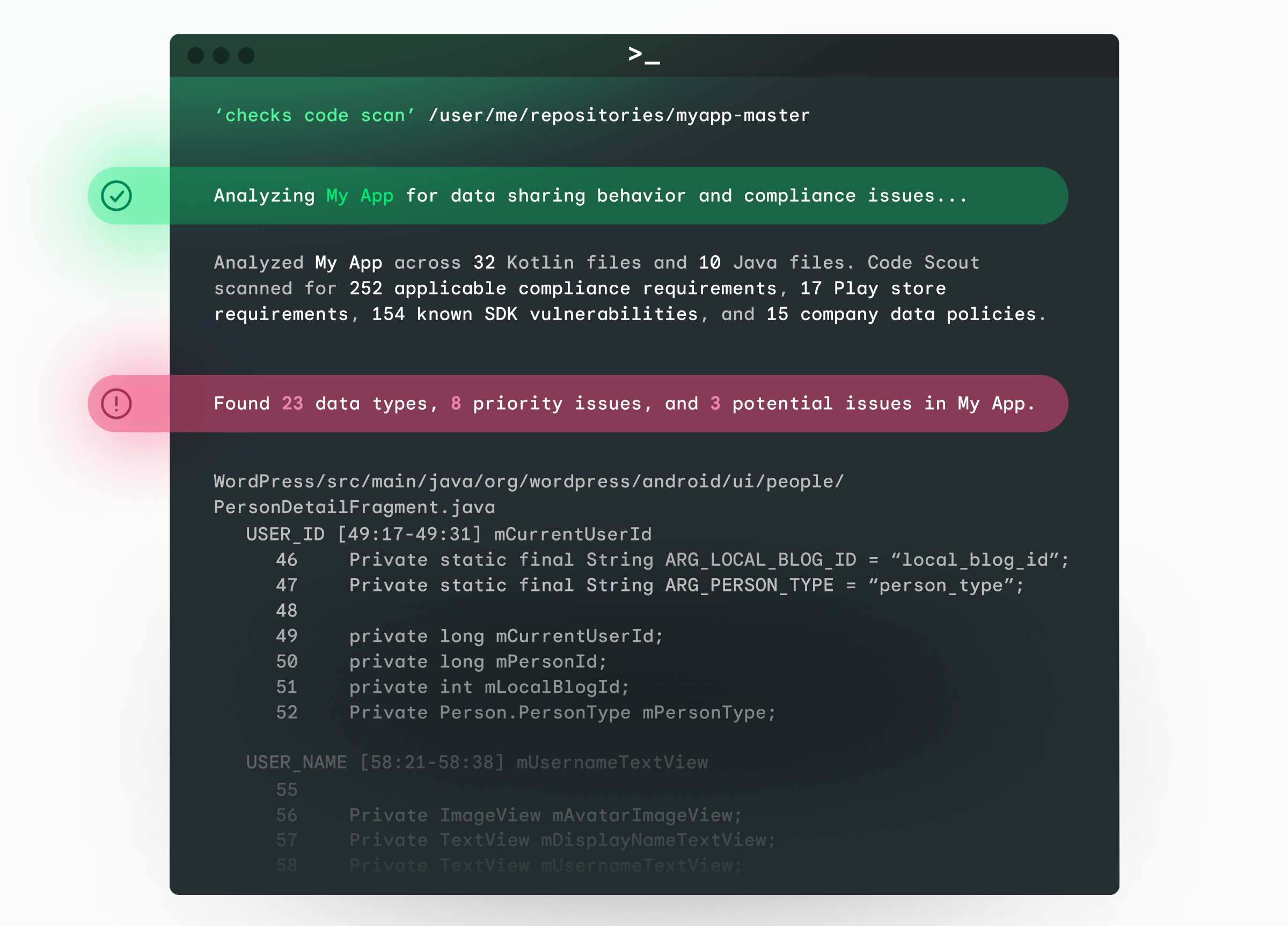 Checks-Blog Content-Running Code Compliance