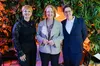 Bundesministerin Lisa Paus mit Ellen und Stefanie Radtke vom YouTube-Kanal Anders Amen