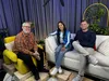 YouTube Creator Liaison Rene Ritchie sitting to talk to Michelle Khare and Christian