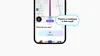 Animated gif showing new road reporting features on Waze.