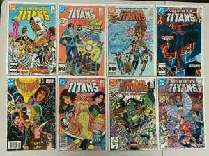 New Teen Titans Hi-Grade comic lot 50 diff from:#12-70 avg 8.5 VF+ (1981-86)