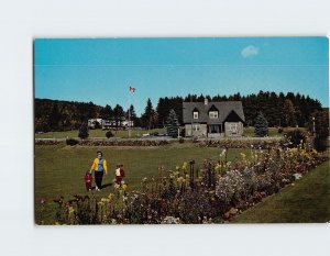 Postcard View of Administration Building and Community Hall Alma Canada