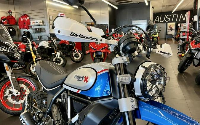 2023 Ducati Scrambler Desert Sled Sparking Blue