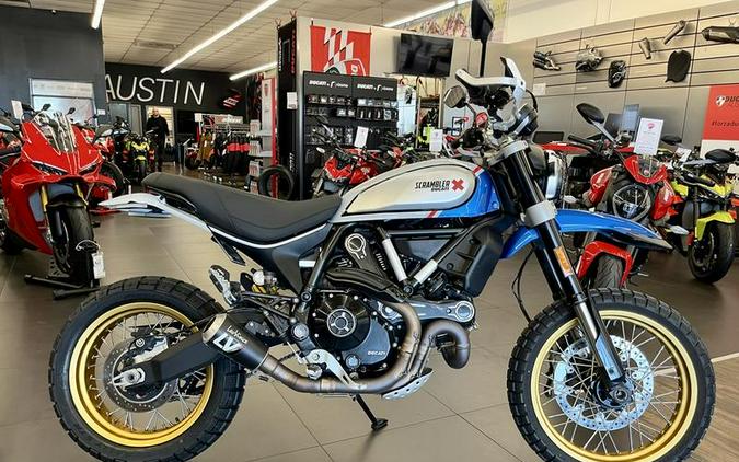 2023 Ducati Scrambler Desert Sled Sparking Blue