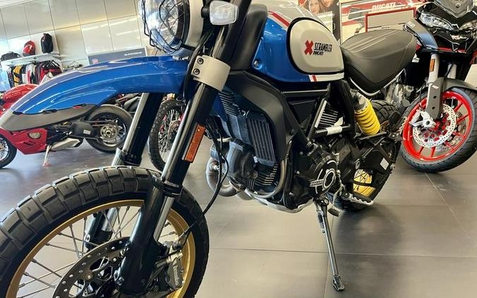 2023 Ducati Scrambler Desert Sled Sparking Blue