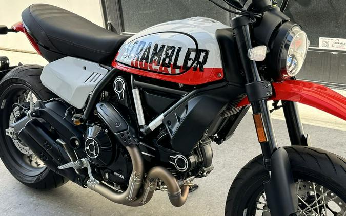 2022 Ducati Scrambler Urban Motard Star White Silk and Ducati GP ’19 Red