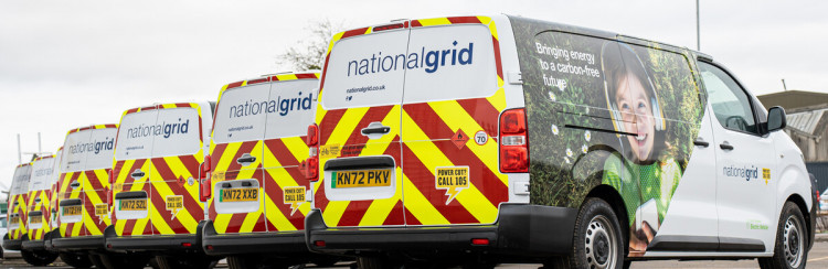 National Grid are posting regular updates as almost 100 properties in Oakham are without power (Photo: National Grid)