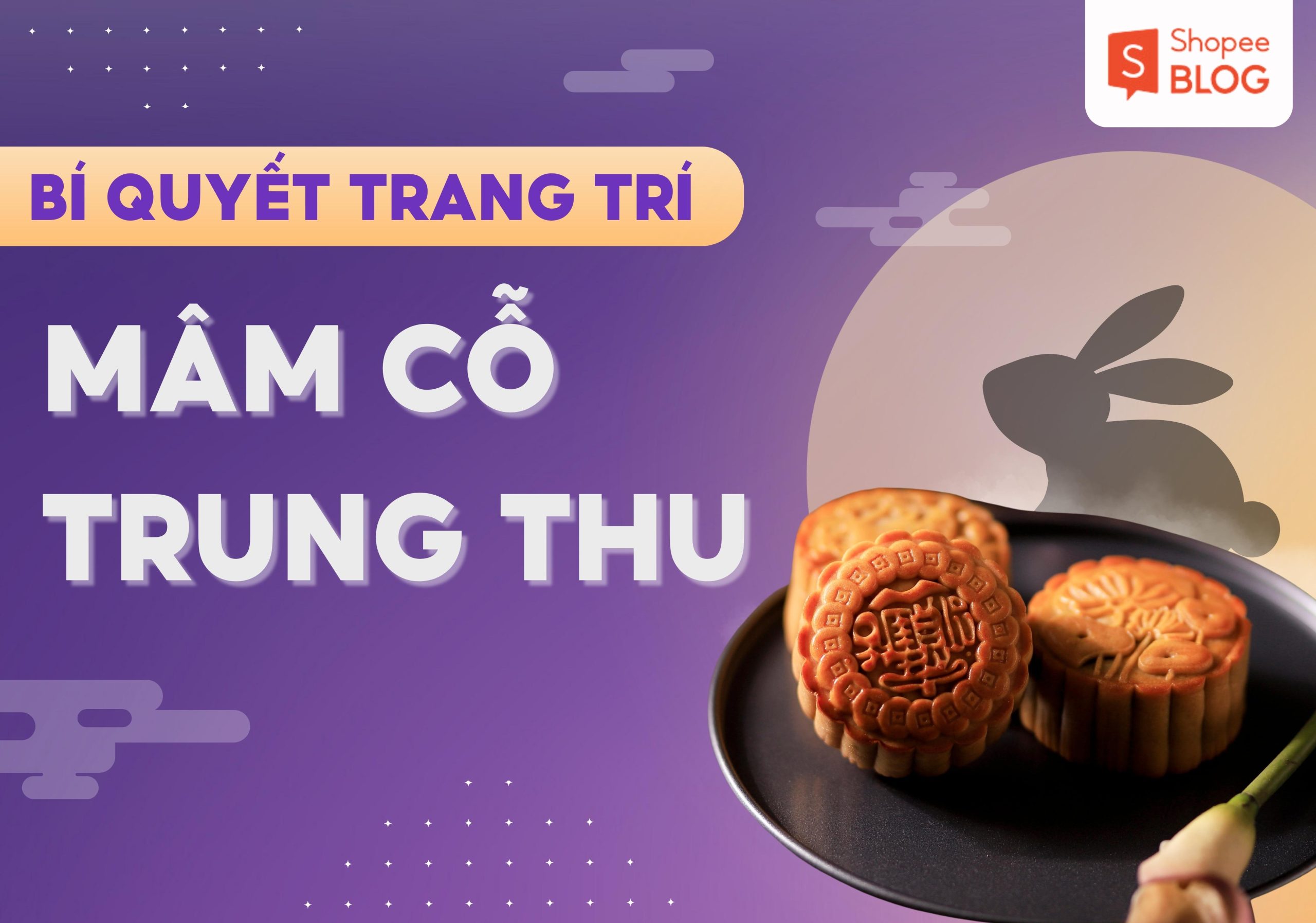 Trang trí mâm cỗ trung thu