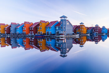 Fotografia Colored homes