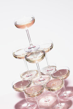 Художня фотографія Champagne tower 1