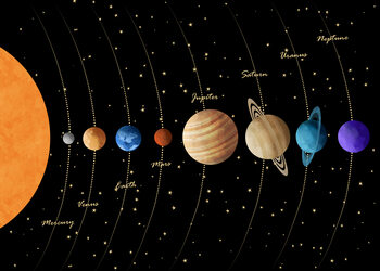 Illustration Solarsystem