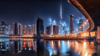 Kunstfoto Dubai City