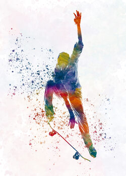 Watercolor sports illustrations