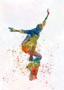 Watercolor sports illustrations