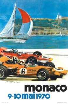 Vintage Car Racing Posters