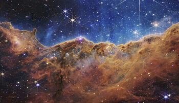 Fotografie Cosmic Cliffs in the Carina Nebula_NIRCam - James Webb