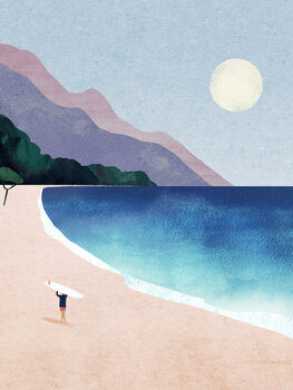 Illustration Surf Beach ii