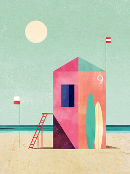 Illustrazione Surf Hut