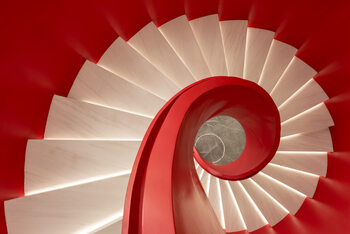 Fotografia Spiral staircase