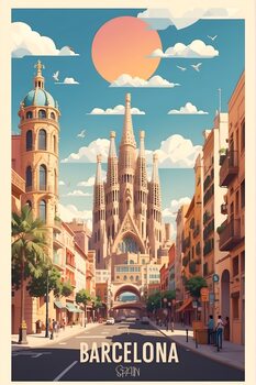 Worldwide Wanderlust: Vintage Retro Poster Collection