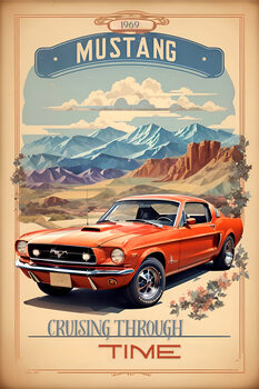 Vintage Classic Car Posters