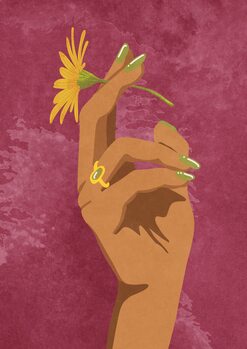 Illustration Smoking Flower