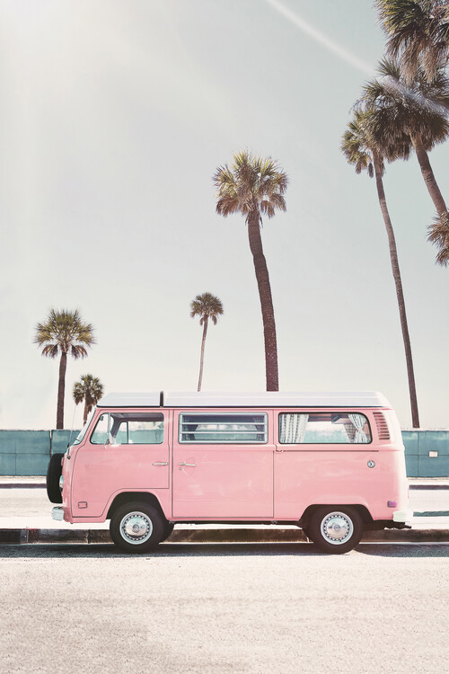 Fotografia Pink van