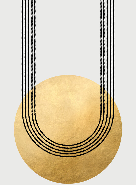 Illustration Gold balanced