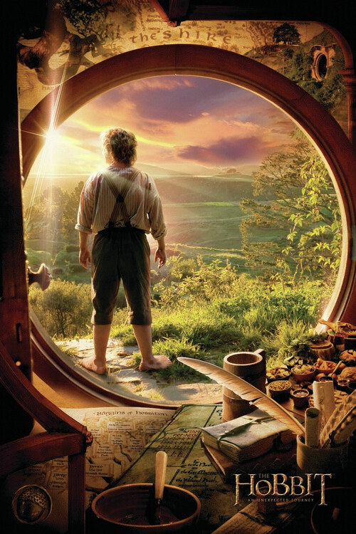 Bild auf Leinwand Der Hobbit - Eine unerwartete Reise