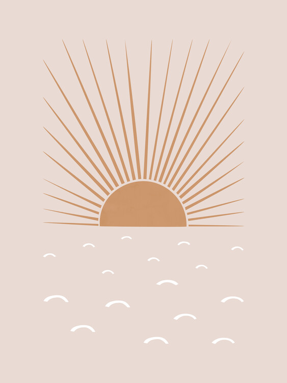 Ilustracja Blush Sun