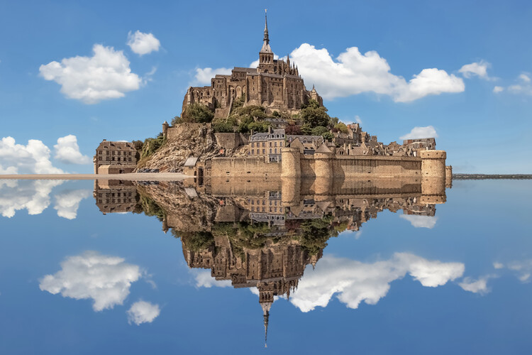 Художня фотографія The Mont-Saint-Michel