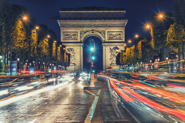 Fotografia Champs-Elysees By Night