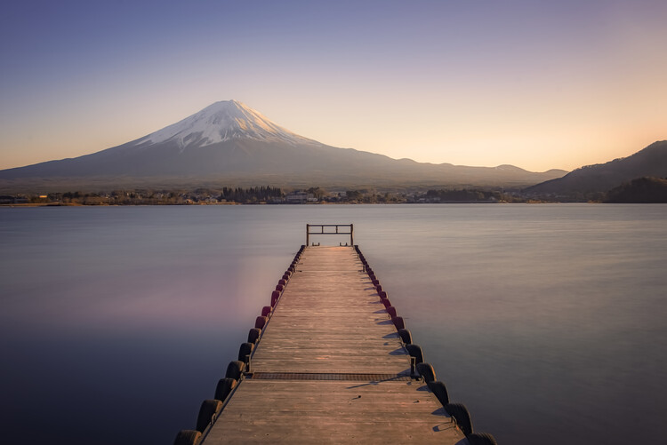 Fototapete Mt Fuji Sunset