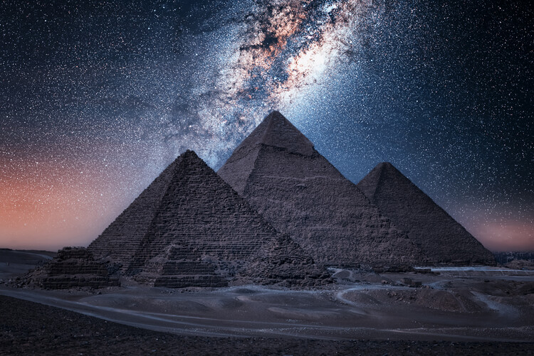 Kunstfoto Egyptian Night