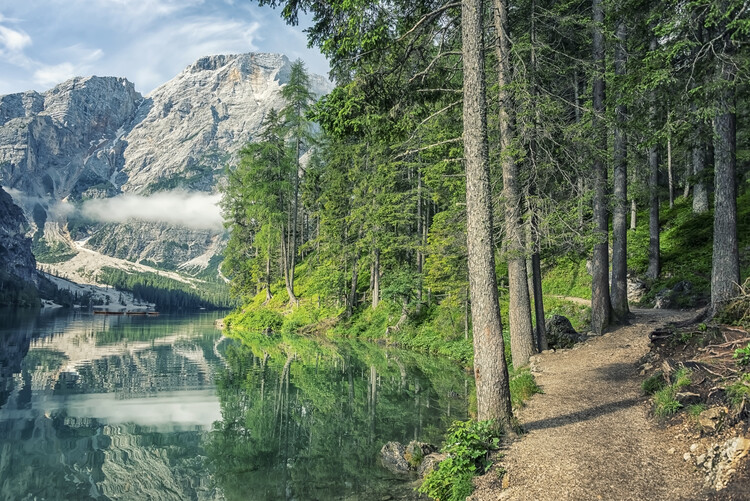 Художня фотографія Morning In Braies