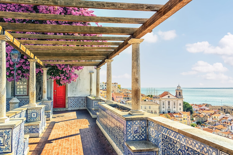 Художня фотографія Lisbon Roofs