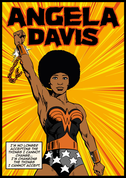 Εικονογράφηση Angela davis