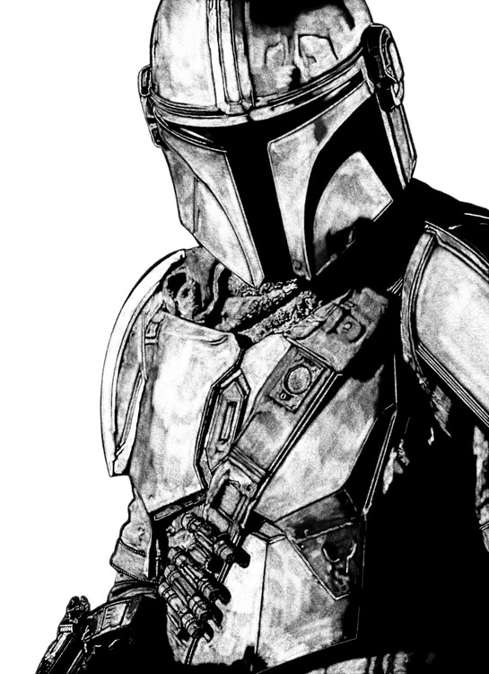 Art Print Mandalorian