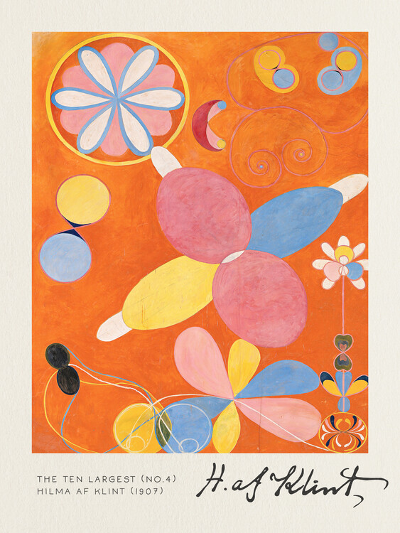 Художній друк The Ten Largest (No 4) - Hilma af Klint