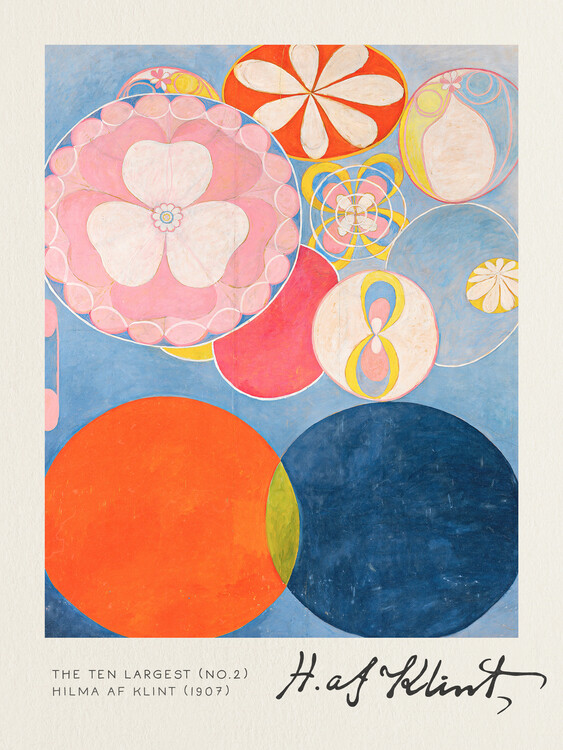 Художній друк The Ten Largest (No 2) - Hilma af Klint