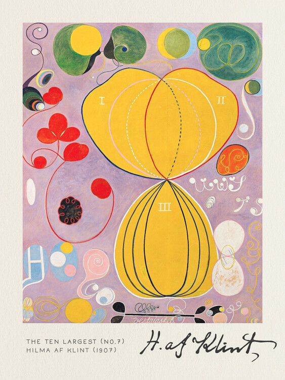 Художній друк The Ten Largest (No 7) - Hilma af Klint