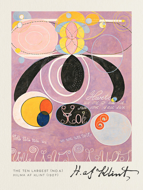 Художній друк The Ten Largest (No 6) - Hilma af Klint