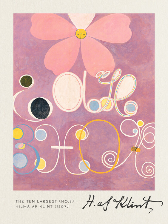 Художній друк The Ten Largest (No 5) - Hilma af Klint