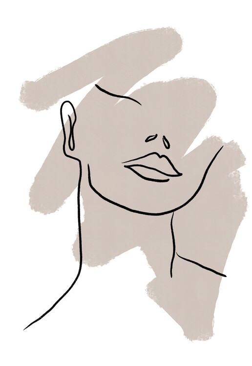 Illustration Woman face