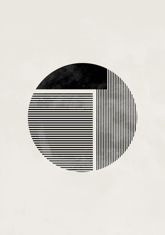 Illustration Minimalist round