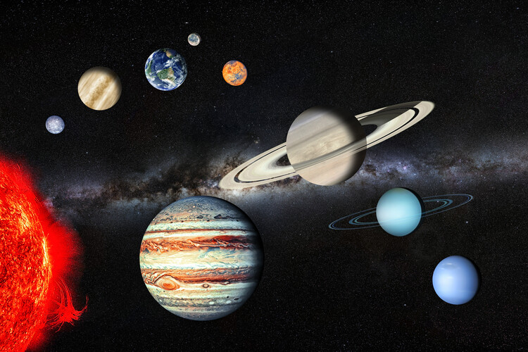 Illustrazione Solar System