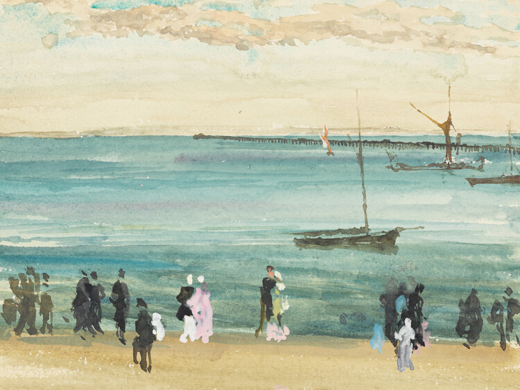 Riproduzione Southend Pier - James McNeill Whistler