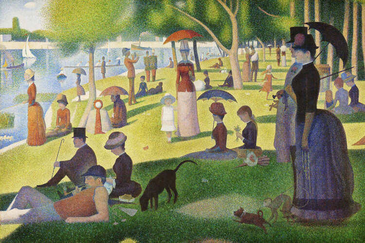 Художній друк A Sunday on La Grande Jatte