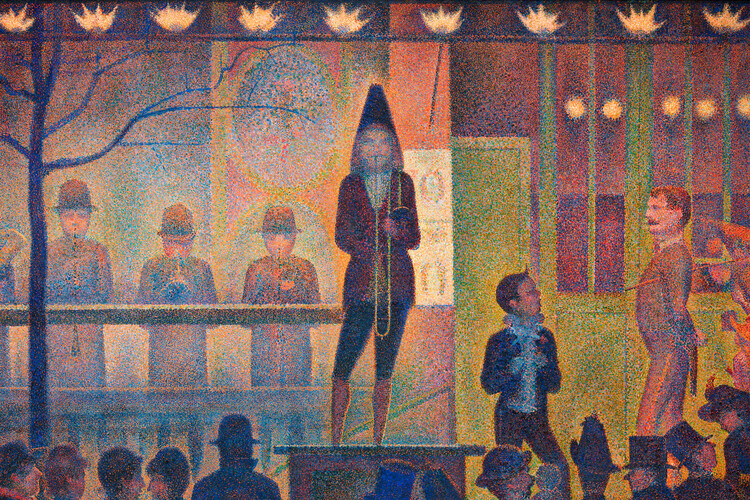 Художній друк Circus Sideshow - Georges Seurat